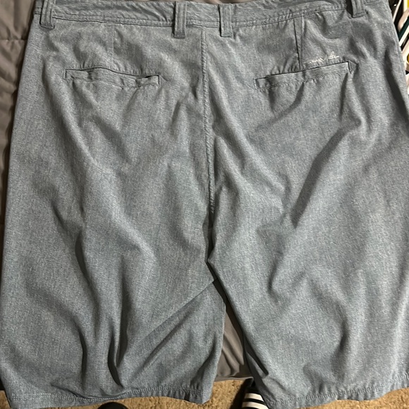 Travis Mathew Blue Flat Front Shorts - Picture 3 of 4